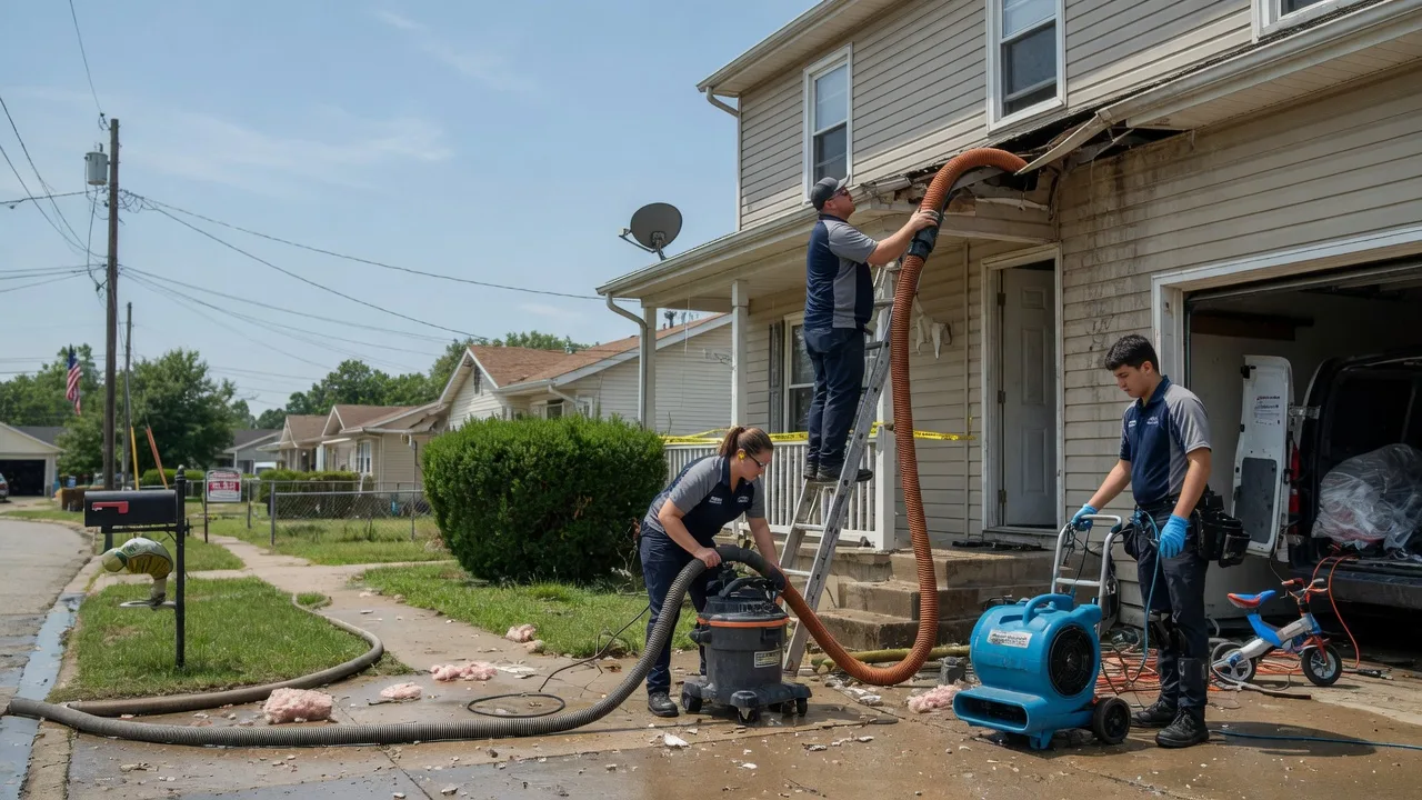 Water Damage Restoration in Center Point, LA near me